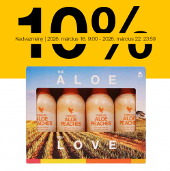 4 Pack Aloe Peaches -10% Promo