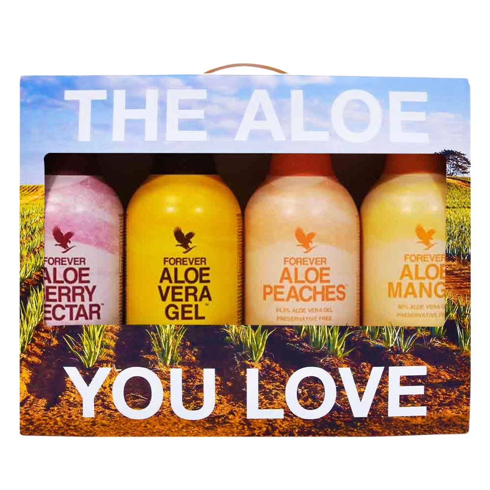 4 Pack Aloe Combo